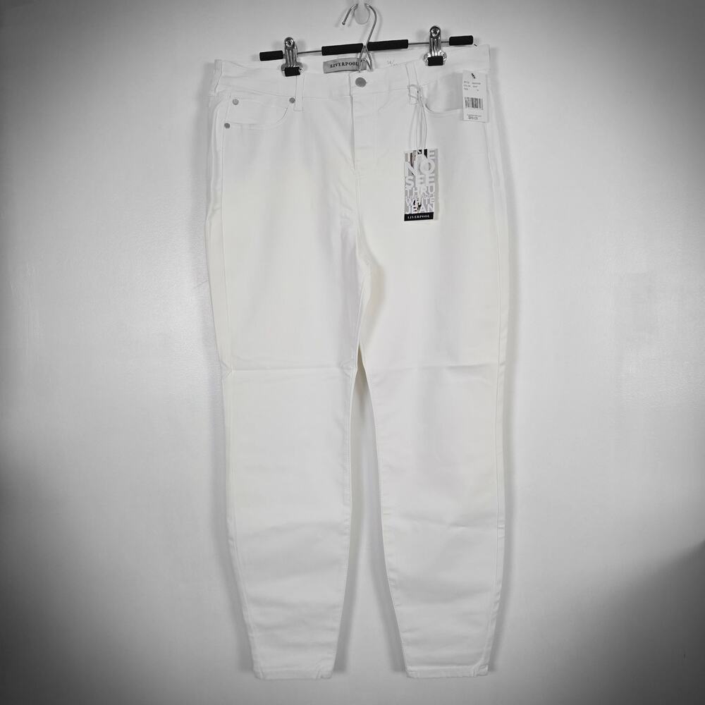 Liverpool NWT Ankle Skinny Jean White 14/32